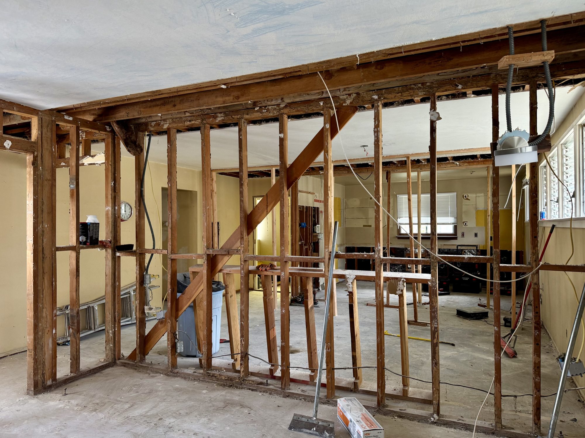 Open framing wide view
