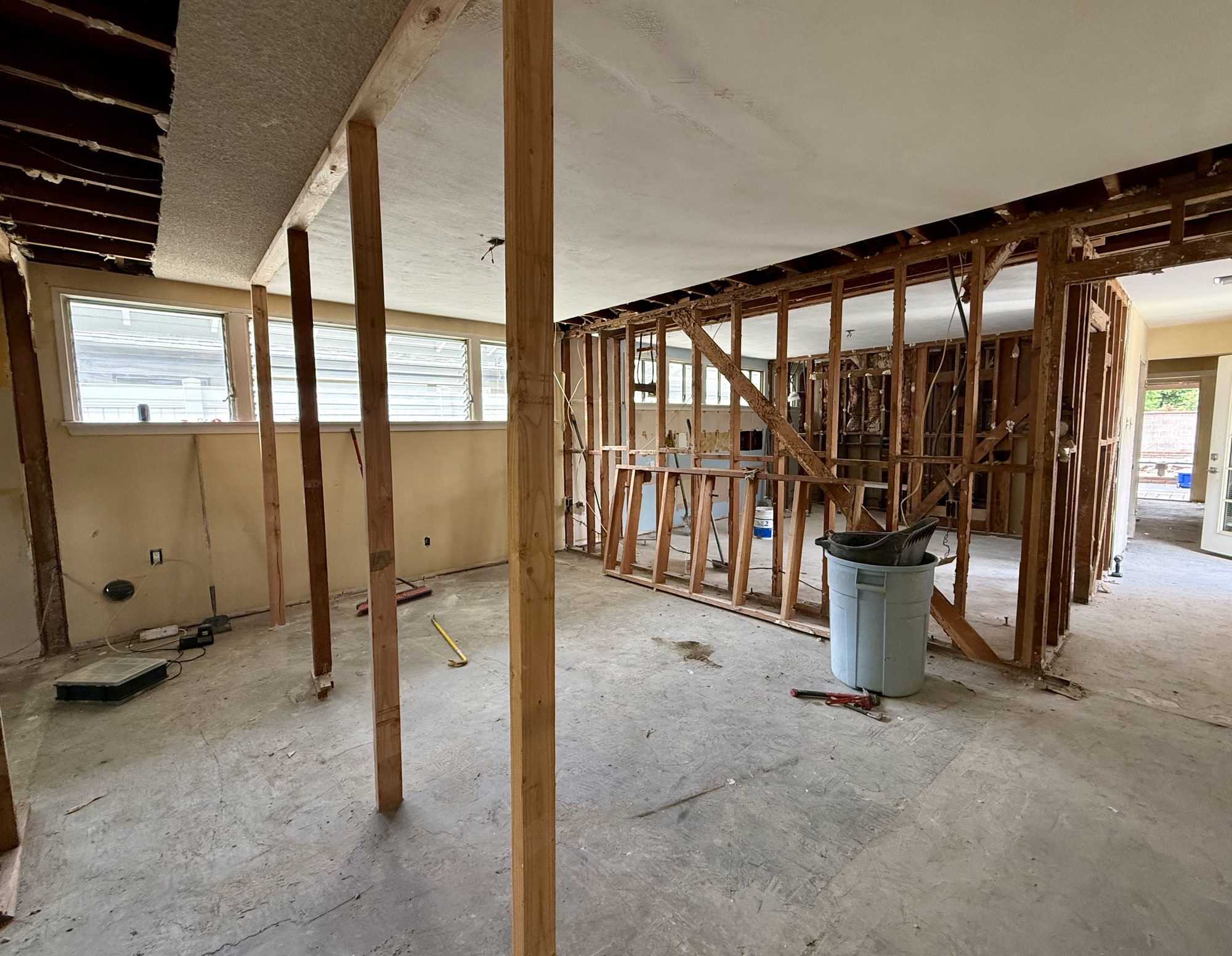 The Plaza in Long Beach interior demo